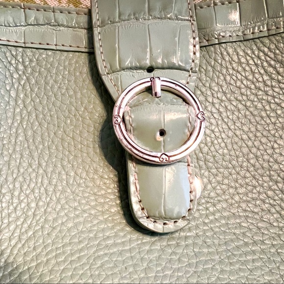 3/$30 ๐ธ Brighton leather pale green shoulder bag - Picture 8 of 8